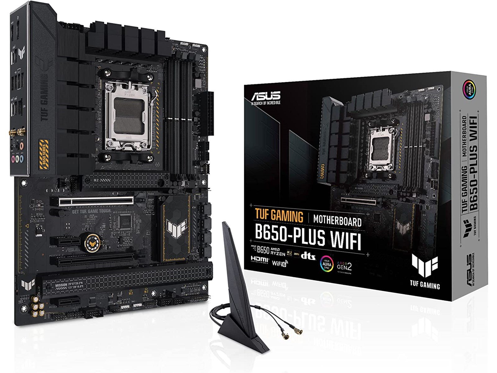 ASUS TUF Gaming B650-PLUS WiFi - prisvenligt ATX B650 bundkort med PCIe 5.0 M.2