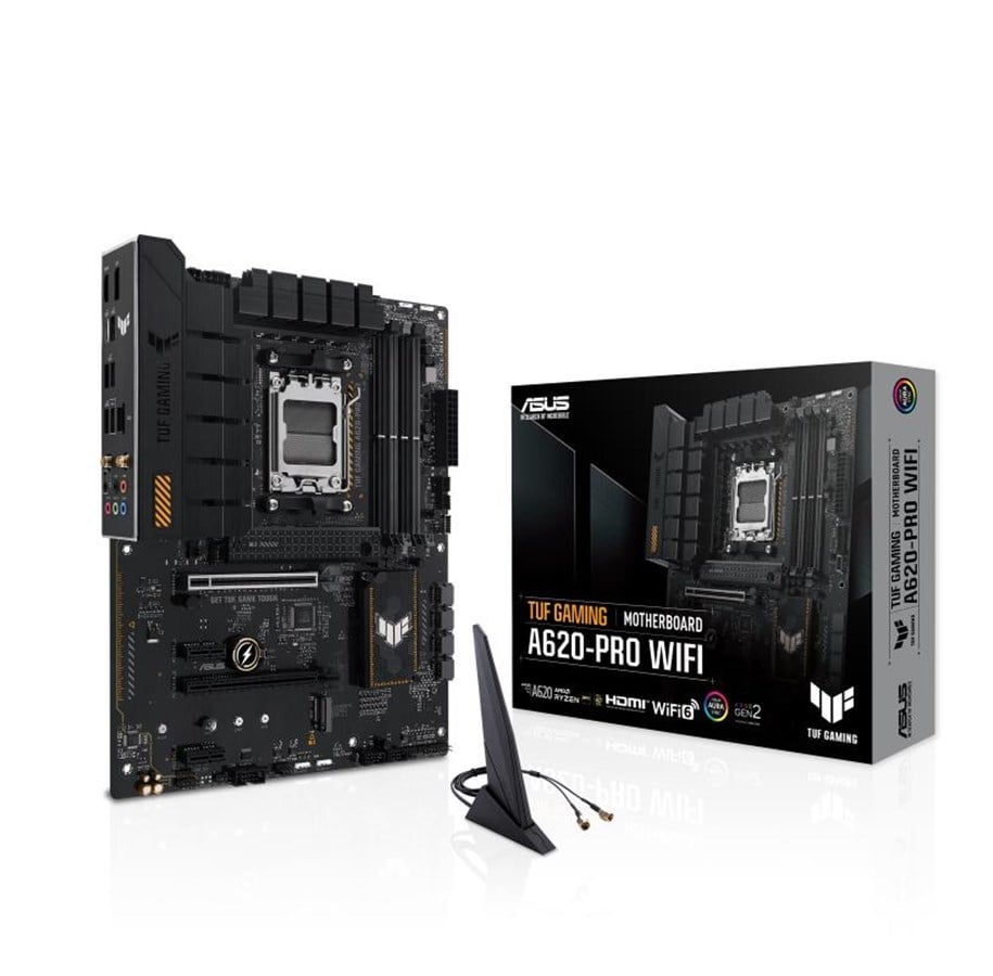 ASUS TUF Gaming A620-Pro WiFi - bedste A620 bundkort 2025