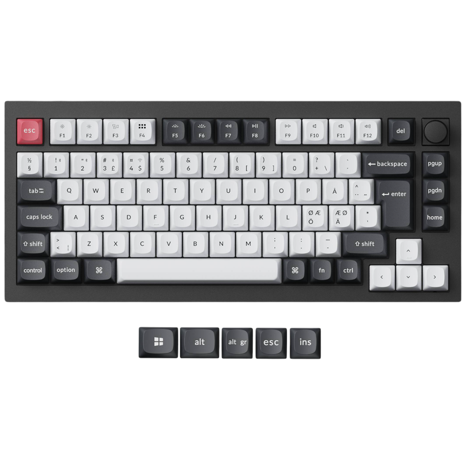 Keychron Q1 HE 75% Nordic