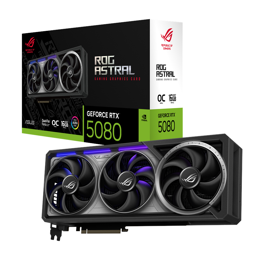 ASUS ROG Astral GeForce RTX 5080 OC - 16 GB GDDR7