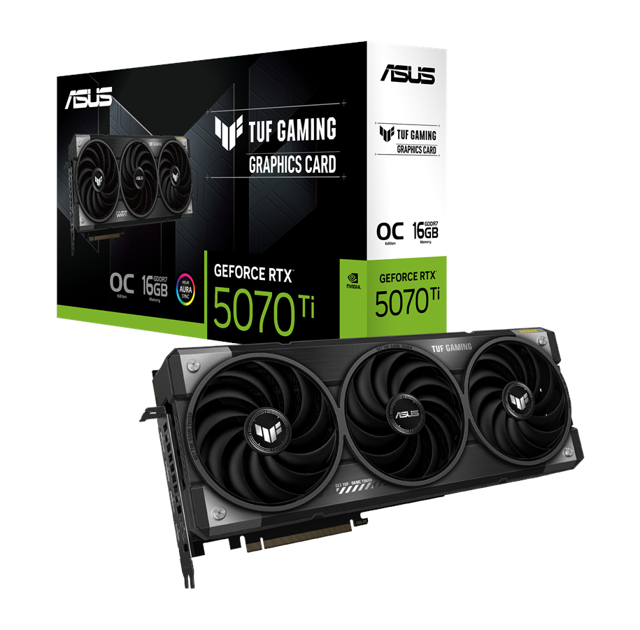 ASUS TUF RTX 5070 Ti OC - 16 GB GDDR7