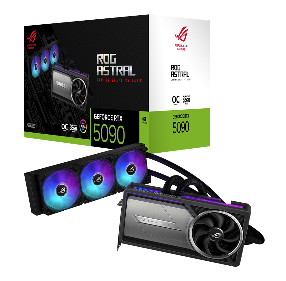 ASUS ROG Astral LC GeForce RTX 5090 OC - 32 GB GDDR7