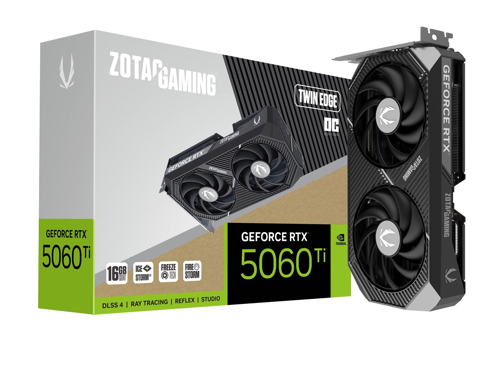 ZOTAC GeForce RTX 5060 Ti Twin Edge OC 16 GB GDDR7