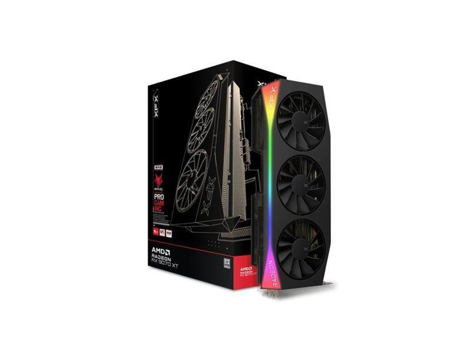 XFX Mercury Radeon RX 9070 XT OC - 16 GB GDDR6