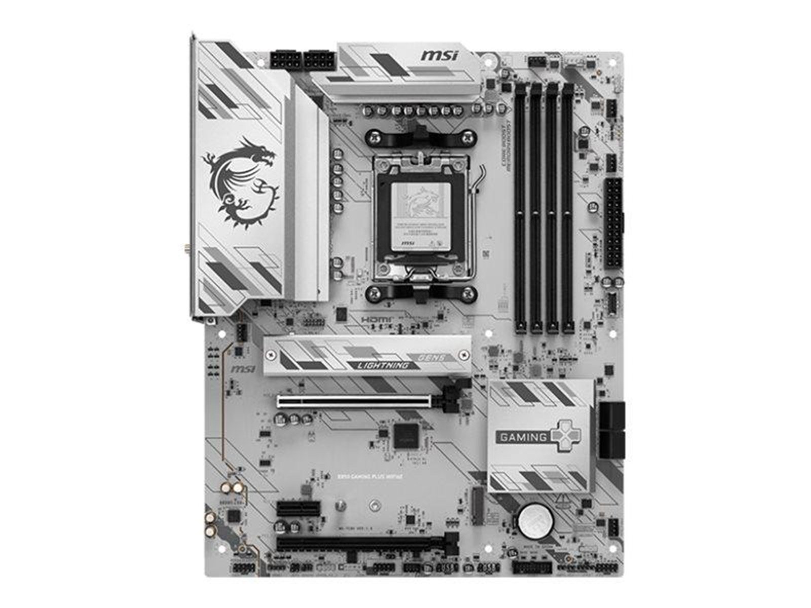 MSI B850 Gaming Plus WiFi - bedste B850 bundkort 2025